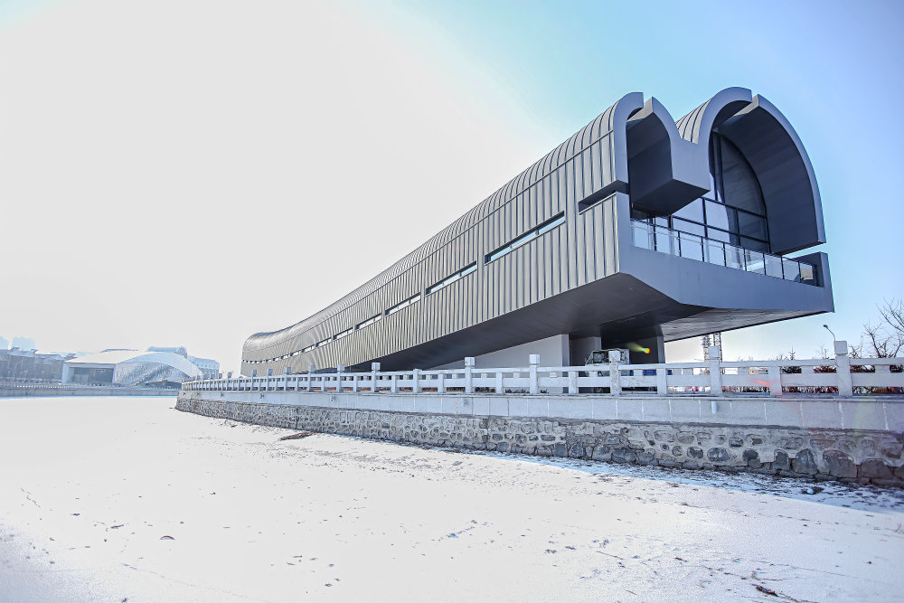 TONGLIAO ARTS CENTER China / Tongliao elZinc Slate